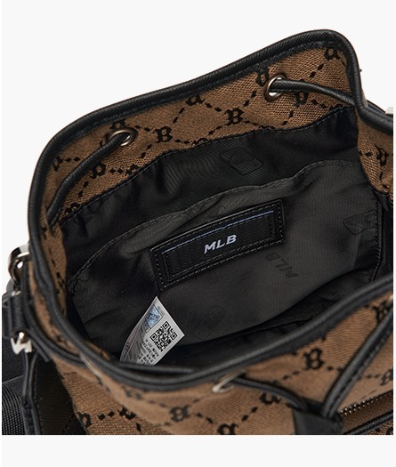 MLB Korea トートバッグ ★送料・関税込★MLB★Monogram Diamond Jacquard Bucket Bag★(4)