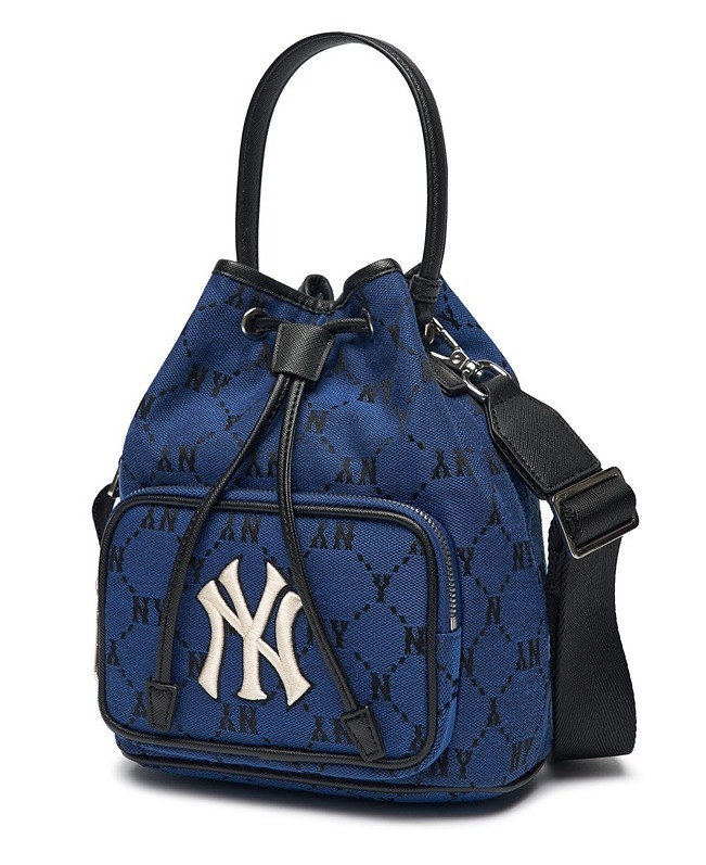 MLB Korea トートバッグ ★送料・関税込★MLB★Monogram Diamond Jacquard Bucket Bag★(10)