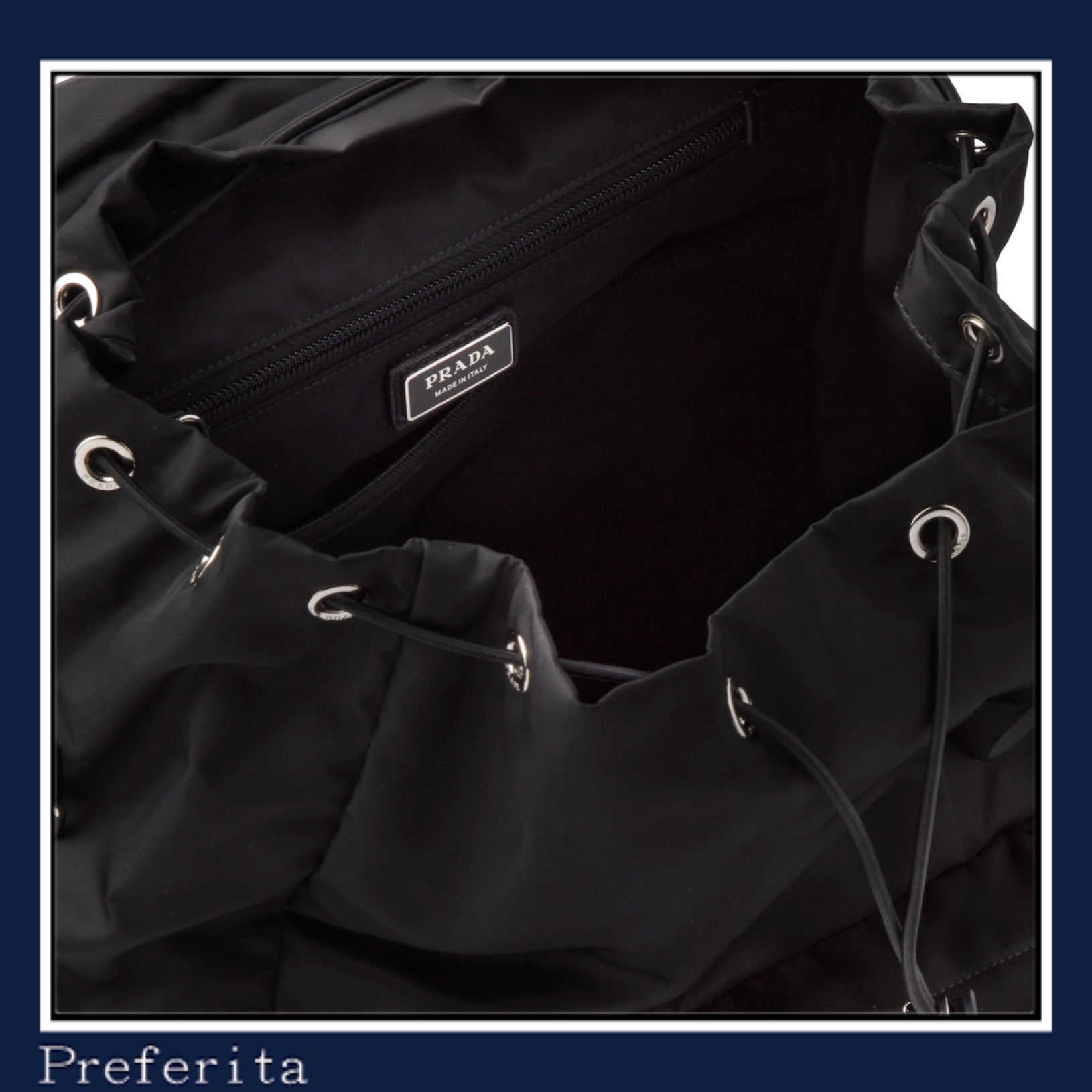 【PRADA】集英社UOMO掲載 レザー バックパック メンズ 2color