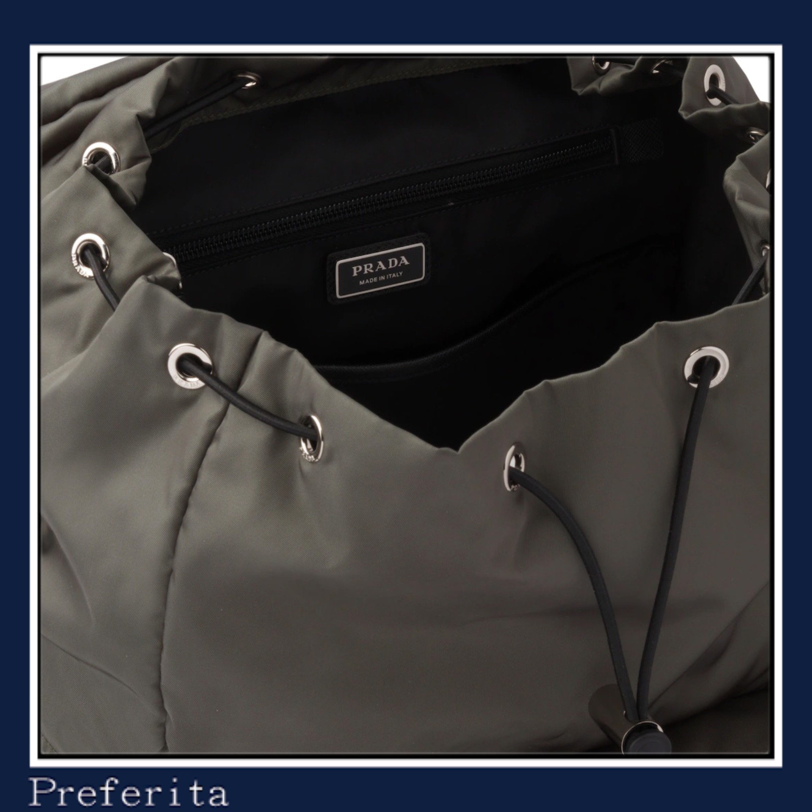 PRADA】集英社UOMO掲載 レザー バックパック メンズ 2color (PRADA ...