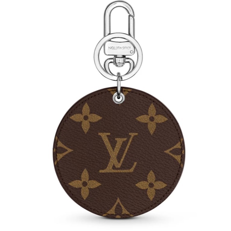 Louis Vuitton キーホルダー・キーリング Louis Vuitton ヴィトン キーホルダー モノグラム ヒョウ柄 茶色(3)