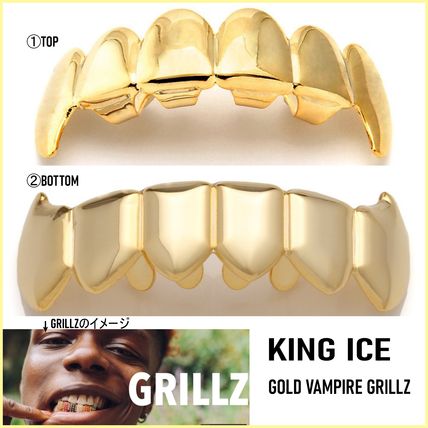 KING ICE キングアイス ICED CUBAN GRILLZ グリル Iced Studded Grillz | Accessories | King Ice