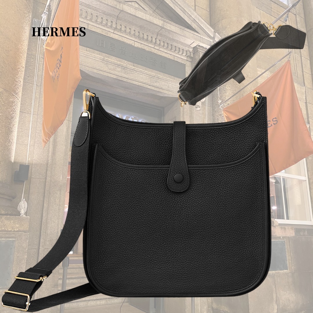 雑誌で紹介された HERMES バッグ エヴリンⅢ 33 ゴールド金具 定番人気 ショルダーバッグ 雑誌で紹介された HERMES バッグ エヴリンⅢ 33 ゴールド金具 定番人気 ショルダーバッグ