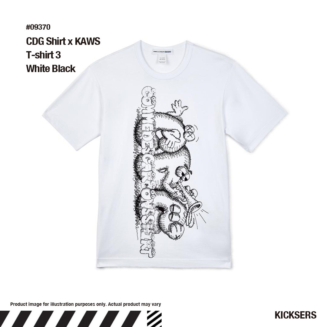 コムデギャルソン カウズ Tシャツ CDG Shirt x KAWS T-shirt 3