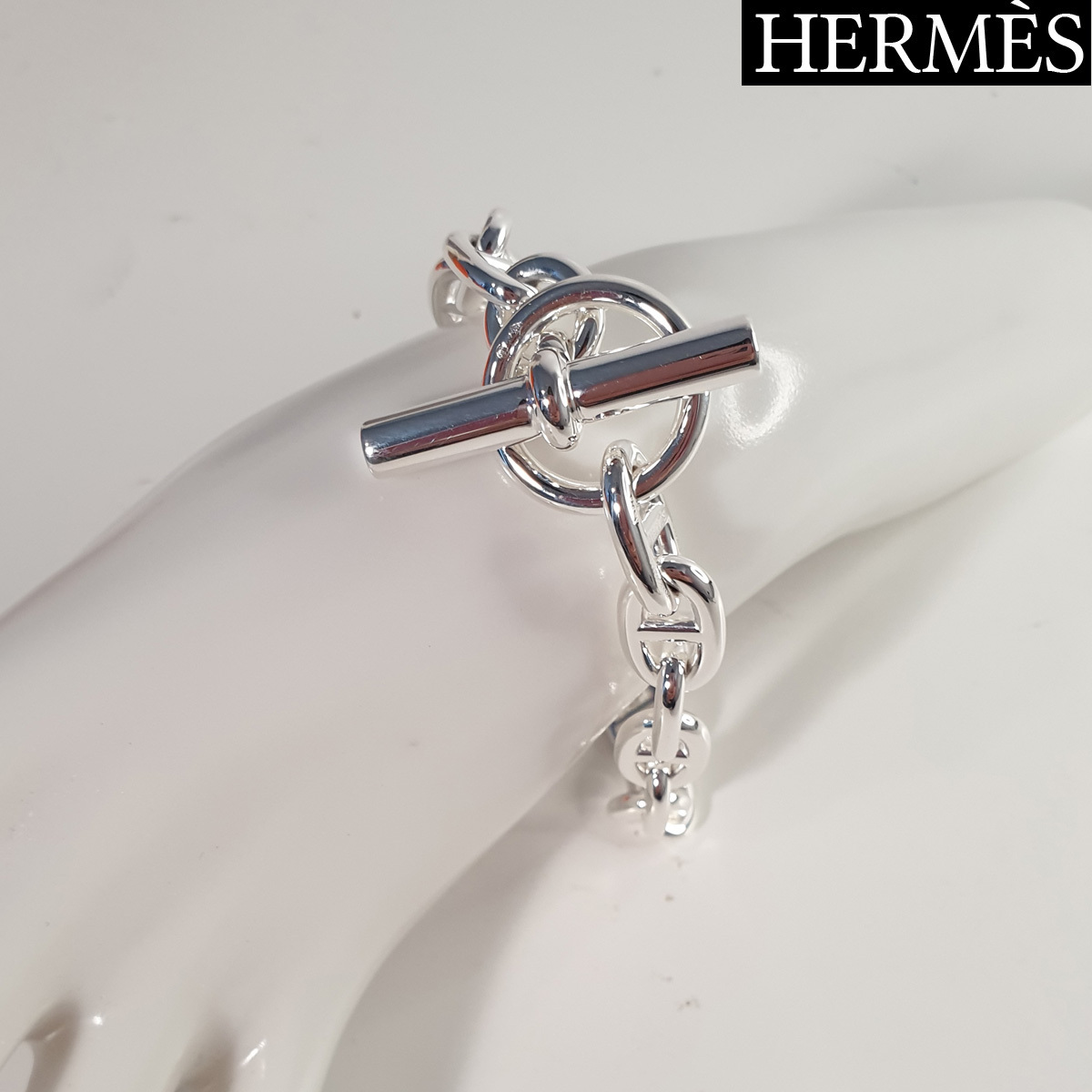 HERMES ブレスレット シェーヌダンクル MM Chaine d'Ancre