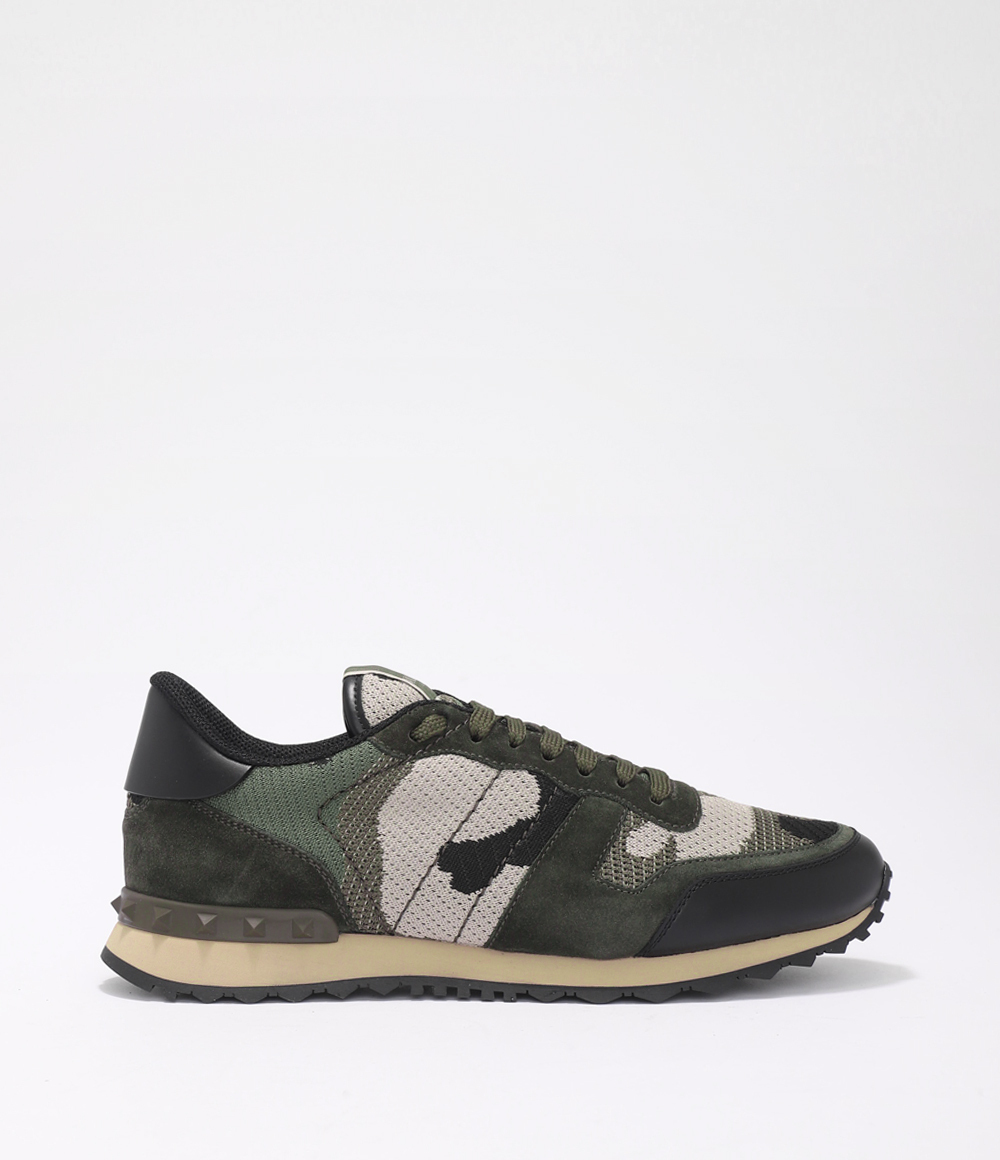 関税負担なし☆VALENTINO メッシュファブリック スニーカー