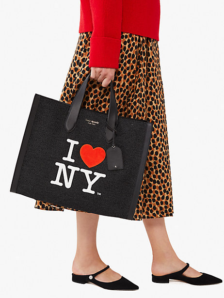 Kate Spade I LOVE NY マンハッタン ラージ トート バック★
