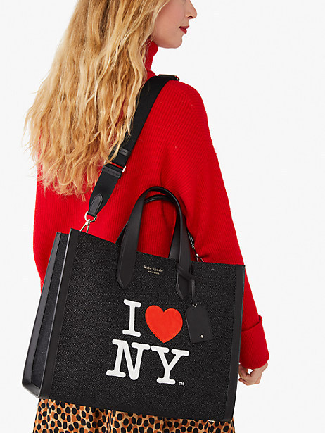 Kate Spade I LOVE NY マンハッタン ラージ トート バック★