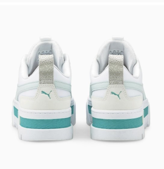 人気★PUMA★MAYZE LEATHER メイズ レザー 厚底スニーカー