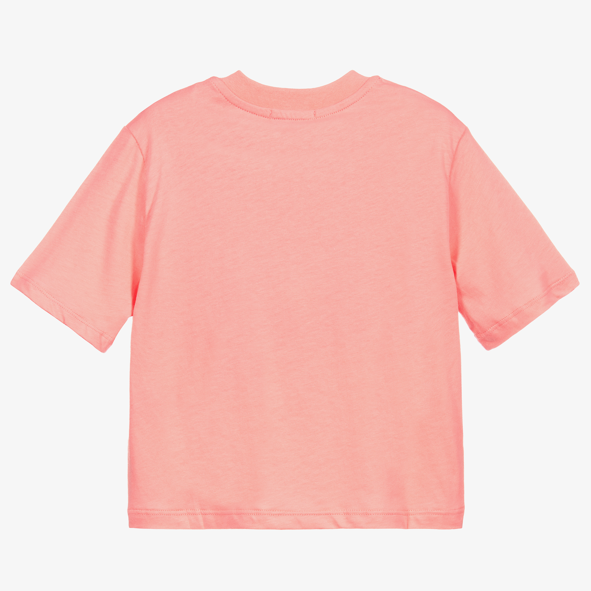 MSGM キッズ用トップス 【大人もOK】MSGM ロゴ ガールズ クロップド Tシャツ(3)