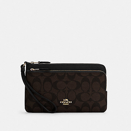 COACH コーチ シグネチャー ダブルジップウォレット C5576 IMAA8