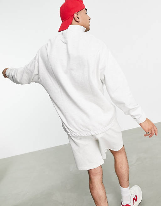 ASOS セットアップ 【ASOS】オーバーサイズ スウェットシャツ&ショーツ/送料込(5)