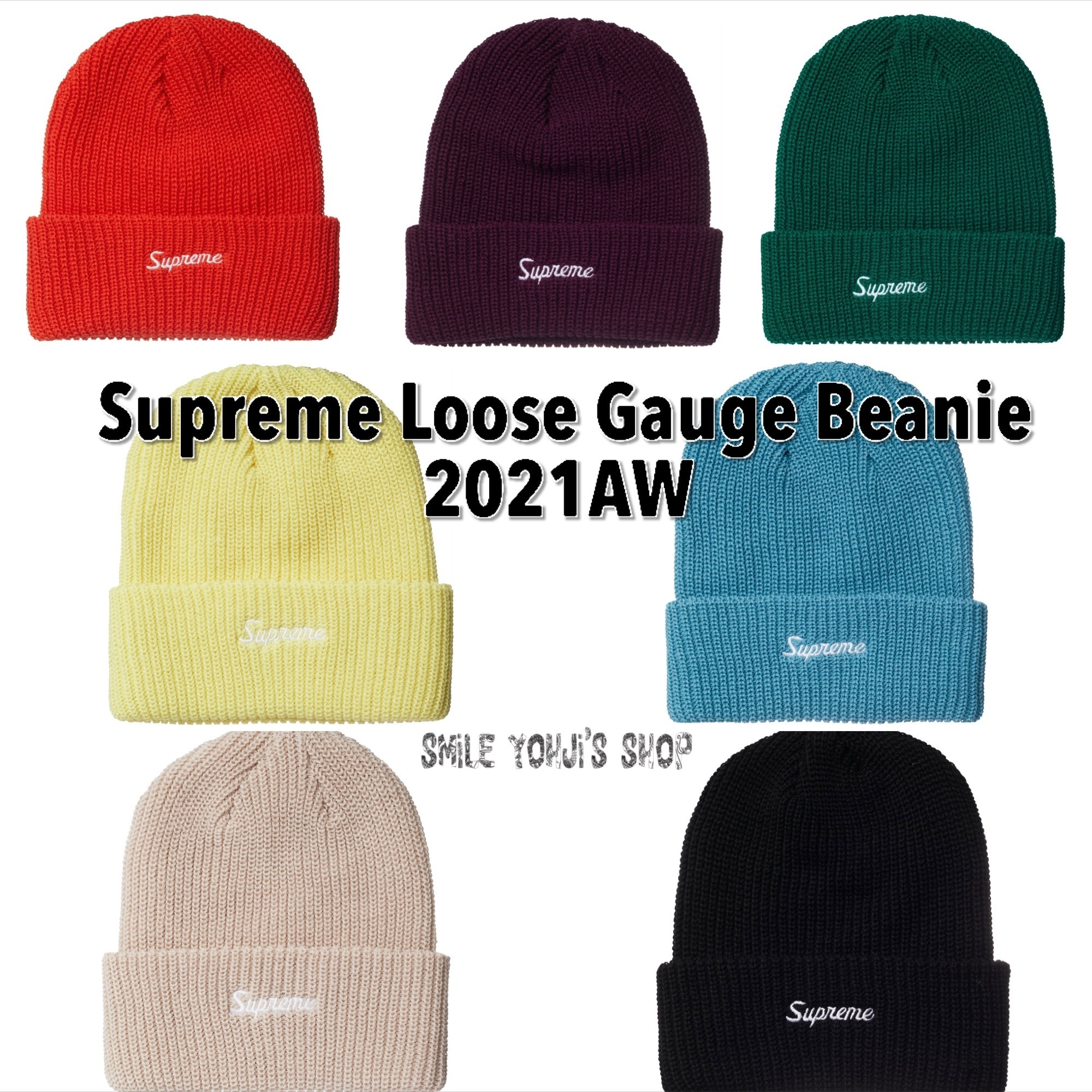 Supreme (シュプリーム) ニットキャップ・ビーニー メンズ 2021-22 AW(秋冬)