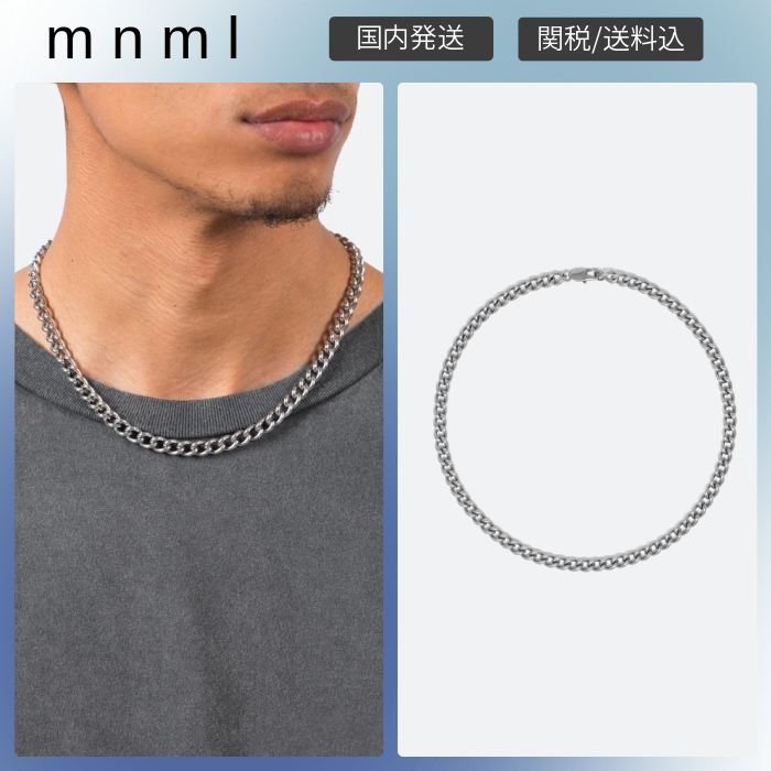 大人気！mnml★ A6 ショート キューバ チェーン ★クーポン付き