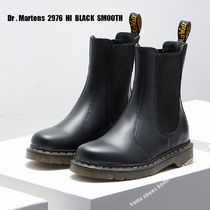 Dr Martens★2976 HI BLACK SMOOTH★CHELSEA BOOT★兼用