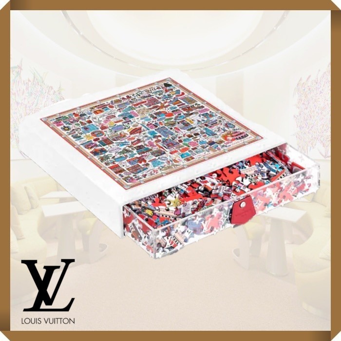 LOUIS VUITTON GI0638 interior scott 200th anniversary jigsaw puzzle Unused