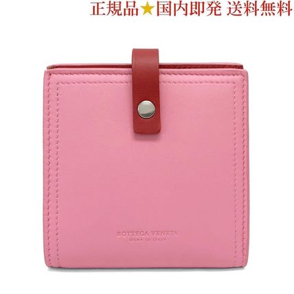 二つ折り BOTTEGA VENETA(ボッテガヴェネタ) 折りたたみ財布 ...