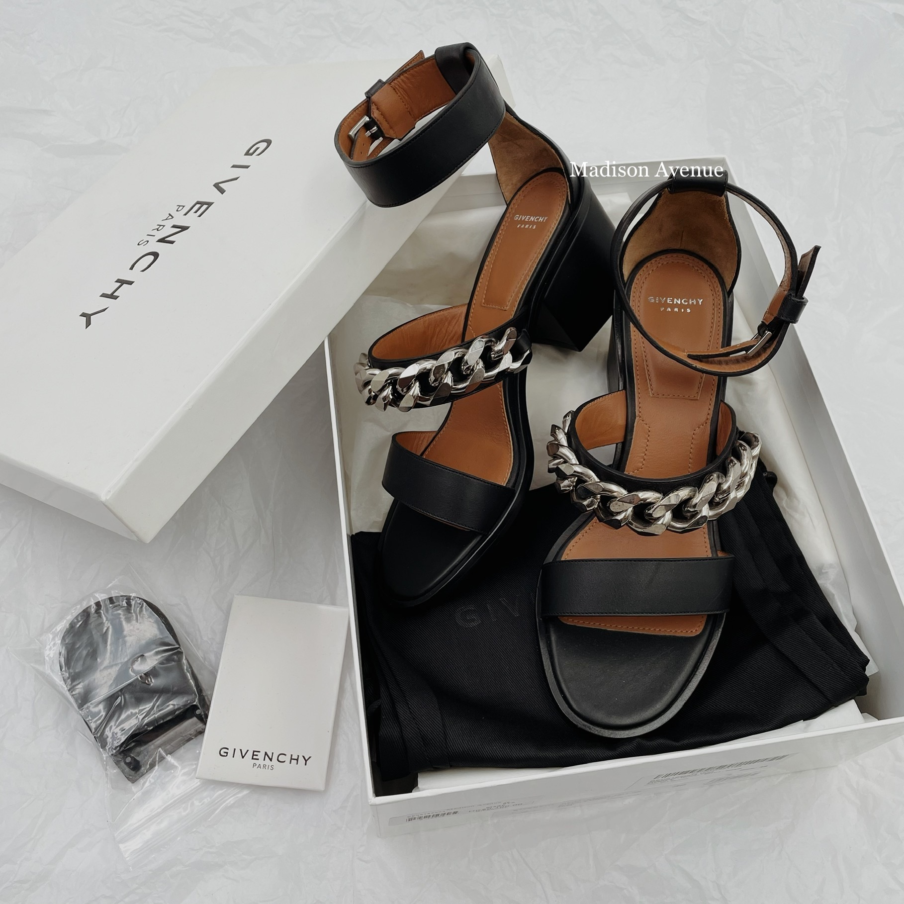 限定版 Chain GIVENCHY- Sandale ヒールサンダル 6cm サンダル