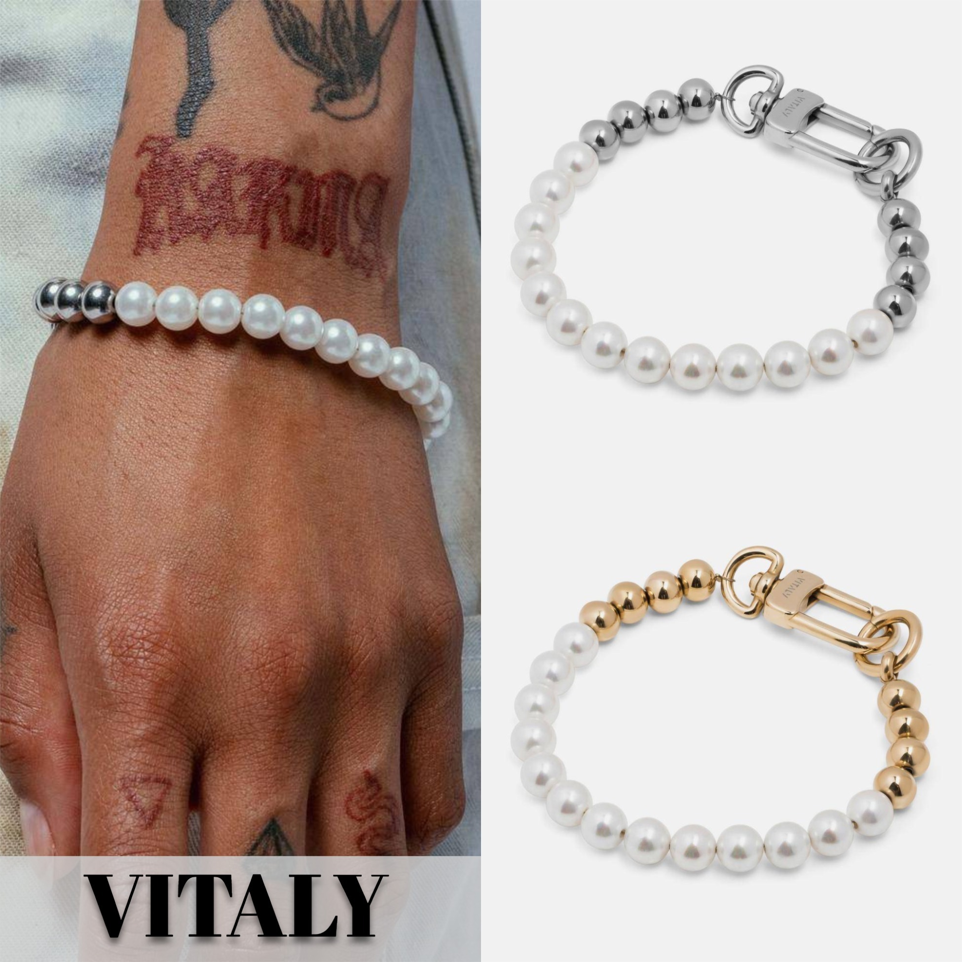 【VITALY】国内発送 関送込 KESHI ユニセックス ブレスレット