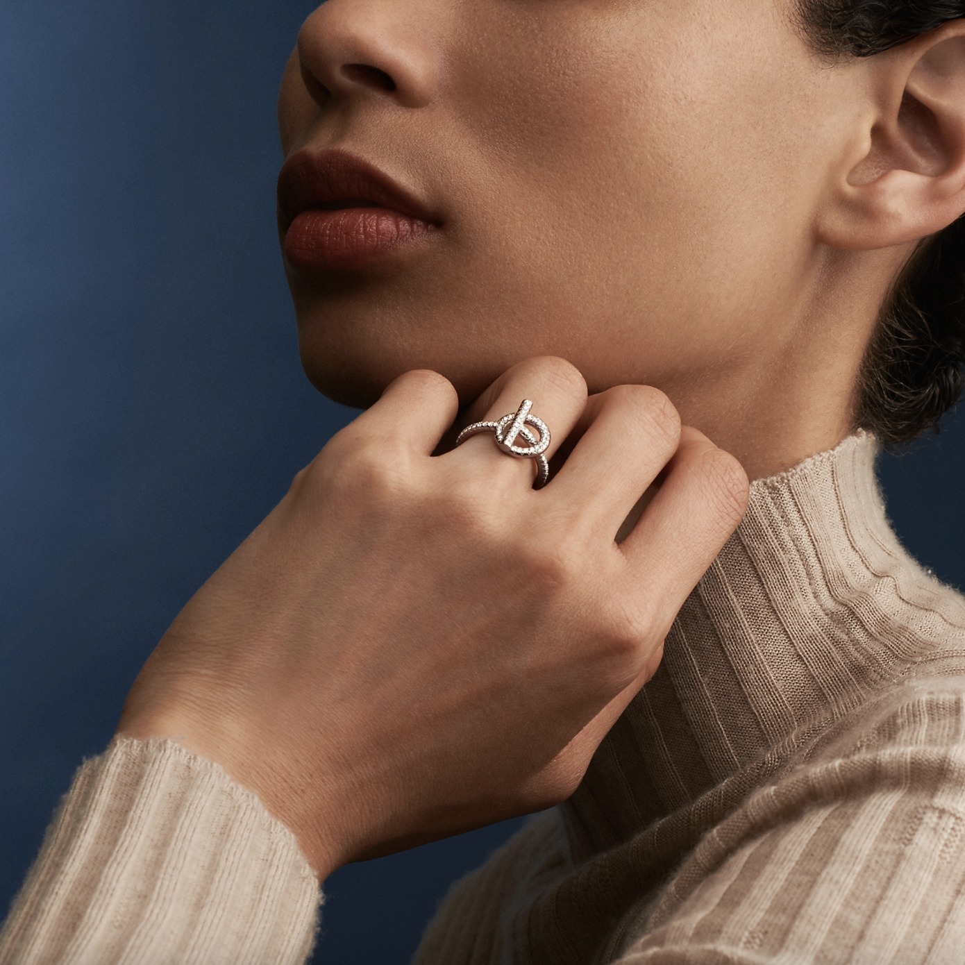 HERMES Echappee hermes ring, small model (H219696B 00046) HERMES Echappee hermes ring, small model (H219696B 00046)