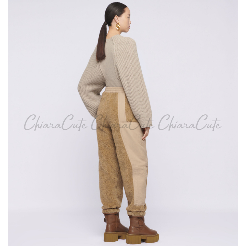 Stella McCartney ニット・セーター 【21PF NEW】Stella McCartney_women /Short ニットセーター/Oat(3)