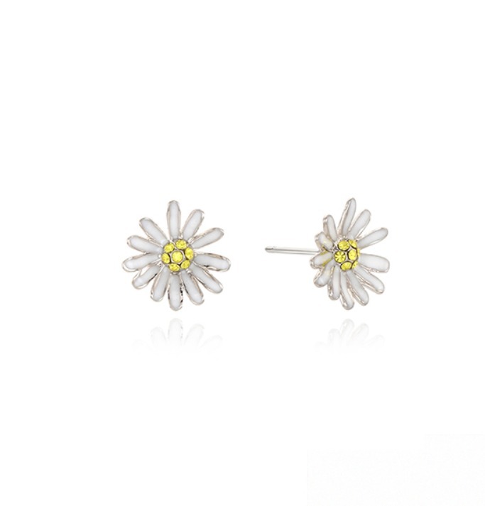 [VINTAGE HOLLYWOOD]★Mini Daisy Post Earring
