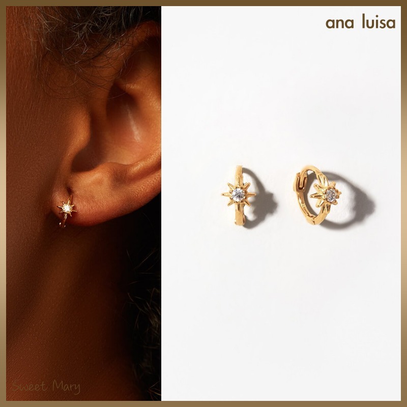 ana luisa☆ELIOS/sun ミニフープ ピアス♪【送料込】