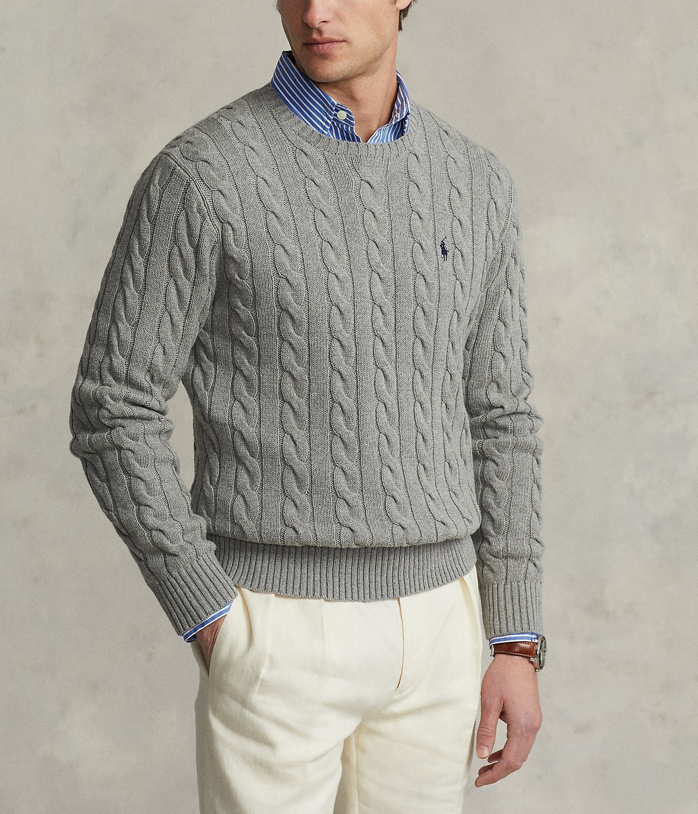 Ralph Lauren ニット・セーター Men's《RalphLauren》ケーブルニット コットン セーター(9)