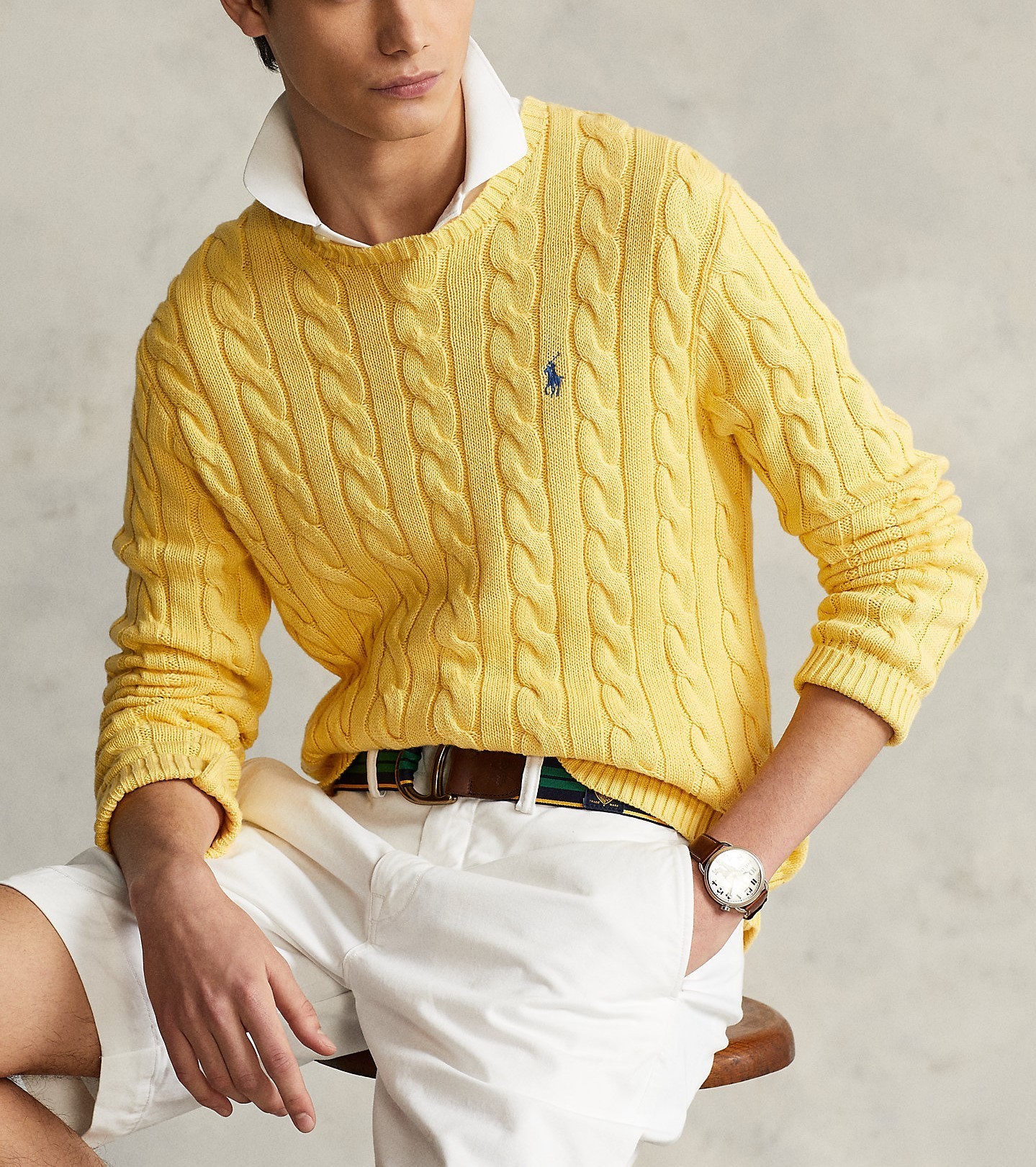 Ralph Lauren ニット・セーター Men's《RalphLauren》ケーブルニット コットン セーター(17)