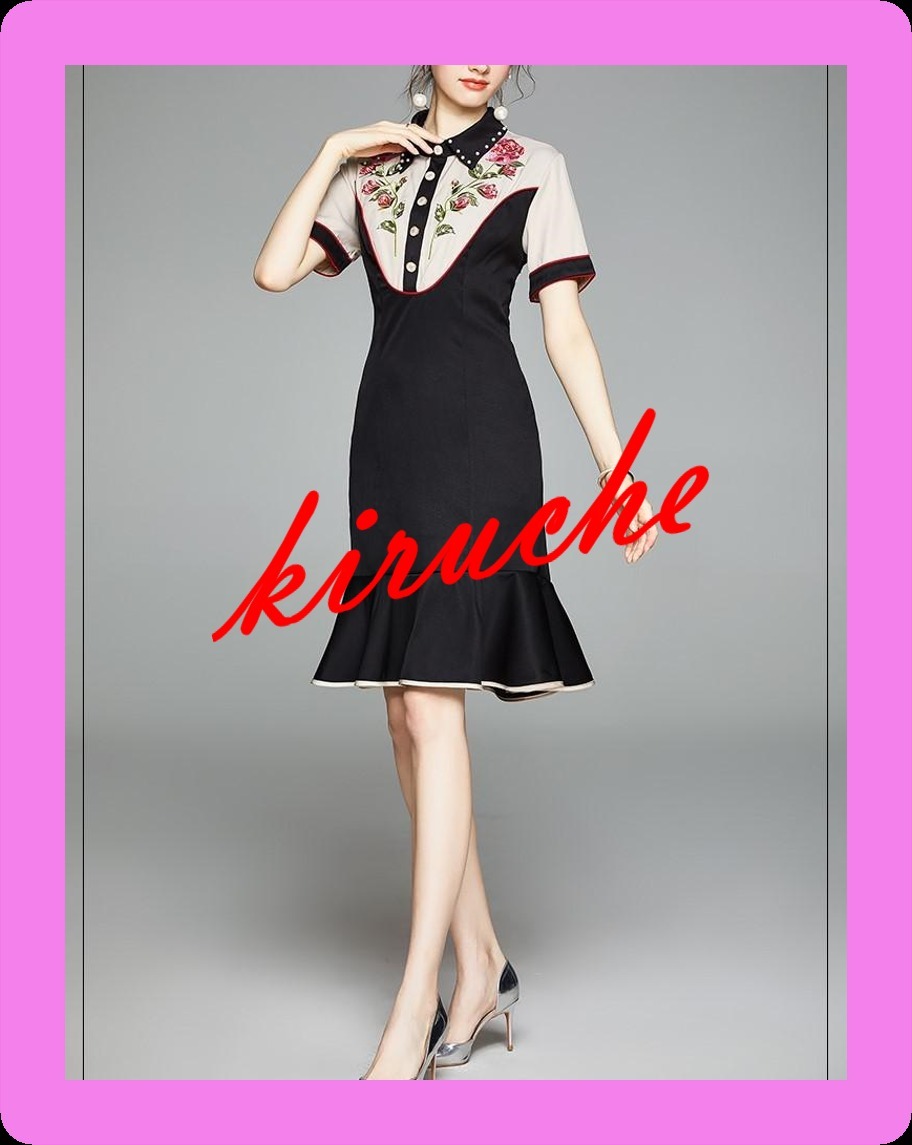 【Karen Millen】コットンストライプベルト付き織りマキシドレス Belted Shirt Dress | Karen Millen