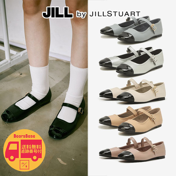 フラットシューズ JILLSTUART [HALLEY] BICOLOR FLAT SHOES BBH2263