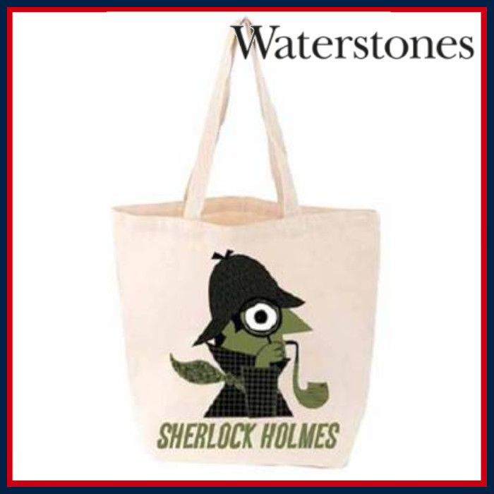 ★レア！★英国【Waterstones】限定 シャーロックホームズトート
