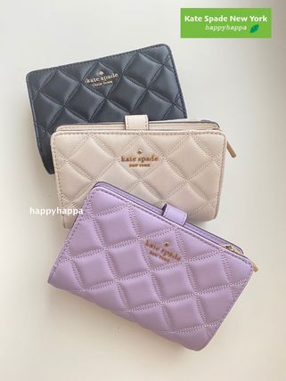 パープル(紫)系 kate spade new york(ケイトスペード) 折りたたみ