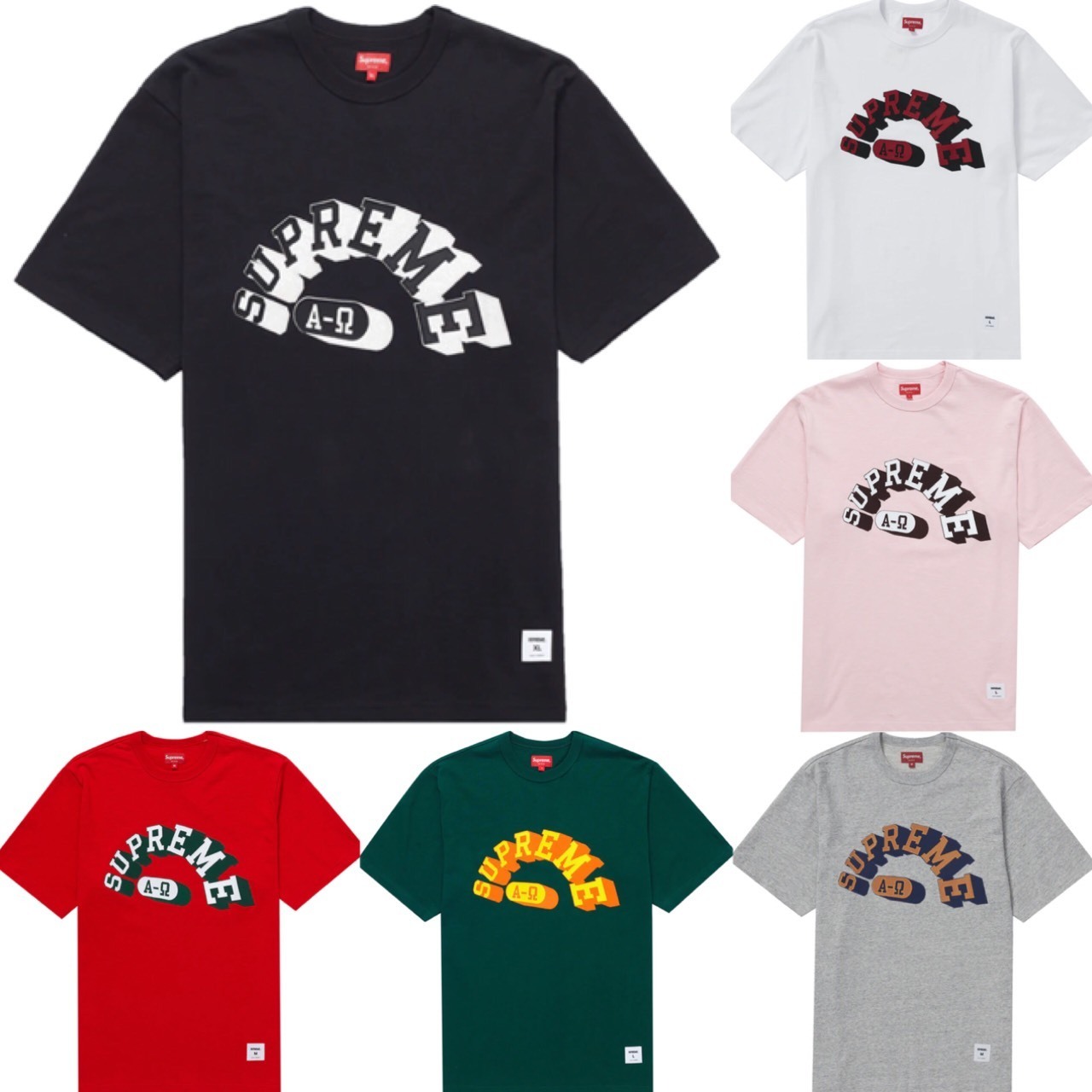 シュプリーム★アルファオメガTシャツ★Alpha Omega S/S Top