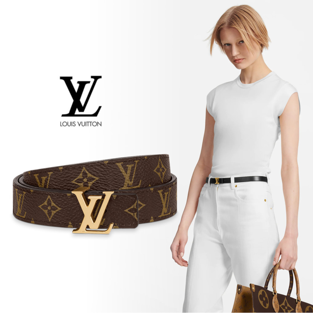 Shop Louis Vuitton MONOGRAM 2023 SS Lv Iconic 20Mm Reversible Belt (M0528X,  M0527X, M0431X, M0703X, M0702X) by ☆OPERA☆