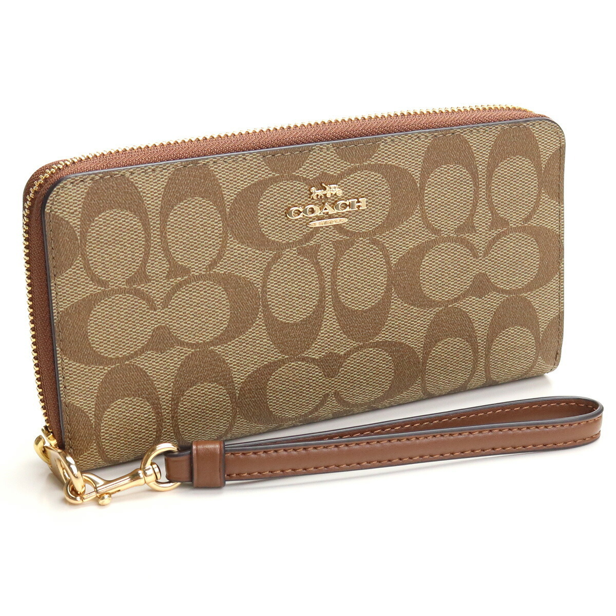 【国内即発】COACH ラウンドファスナー 長財布 C4452 IME74
