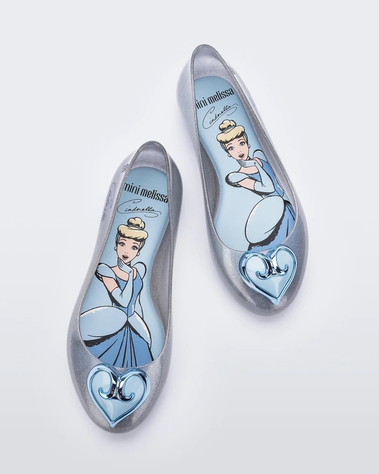 Melissa ベビーバレエシューズ・フラットシューズ 【直営店買付】Melissa×Disney Princessコラボ・バレエシューズ(10)