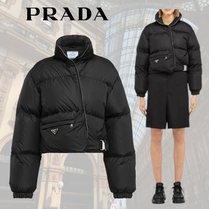 ライト PRADA(プラダ) ダウンジャケット・コート(レディース) - 海外 ...