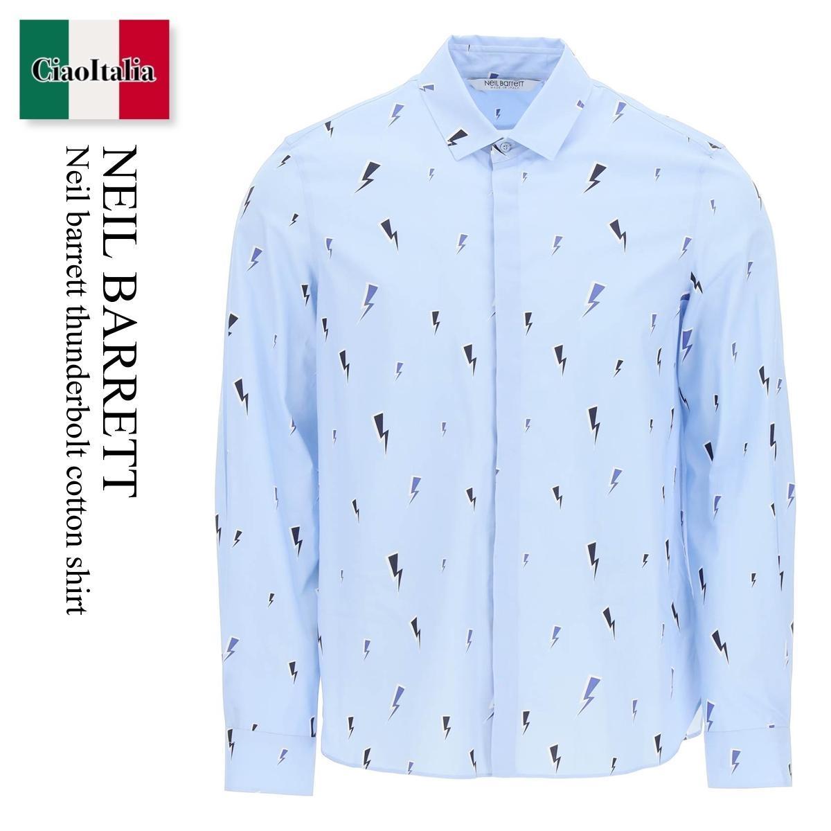 Neil barrett thunderbolt cotton shirt シャツ サイズを選択してください:XXL(XL以上) - ilgaimportadora.com Neil barrett thunderbolt cotton shirt シャツ サイズを選択してください:XXL(XL以上) - ilgaimportadora.com