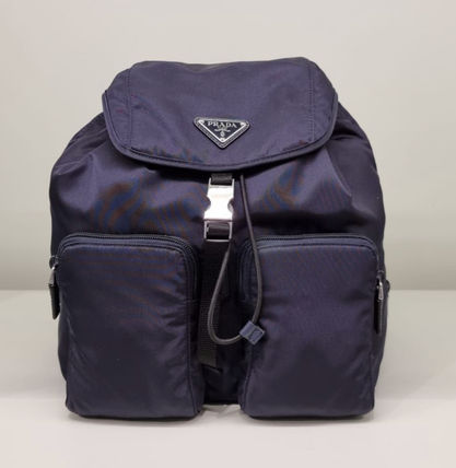 ブラック(黒)系 PRADA(プラダ) バックパック・リュック(レディース ...
