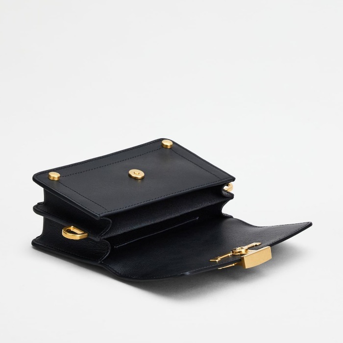 ◇TOD'S◇ レザー トッズ T タイムレス クロスボディ マイクロ (TOD'S ...