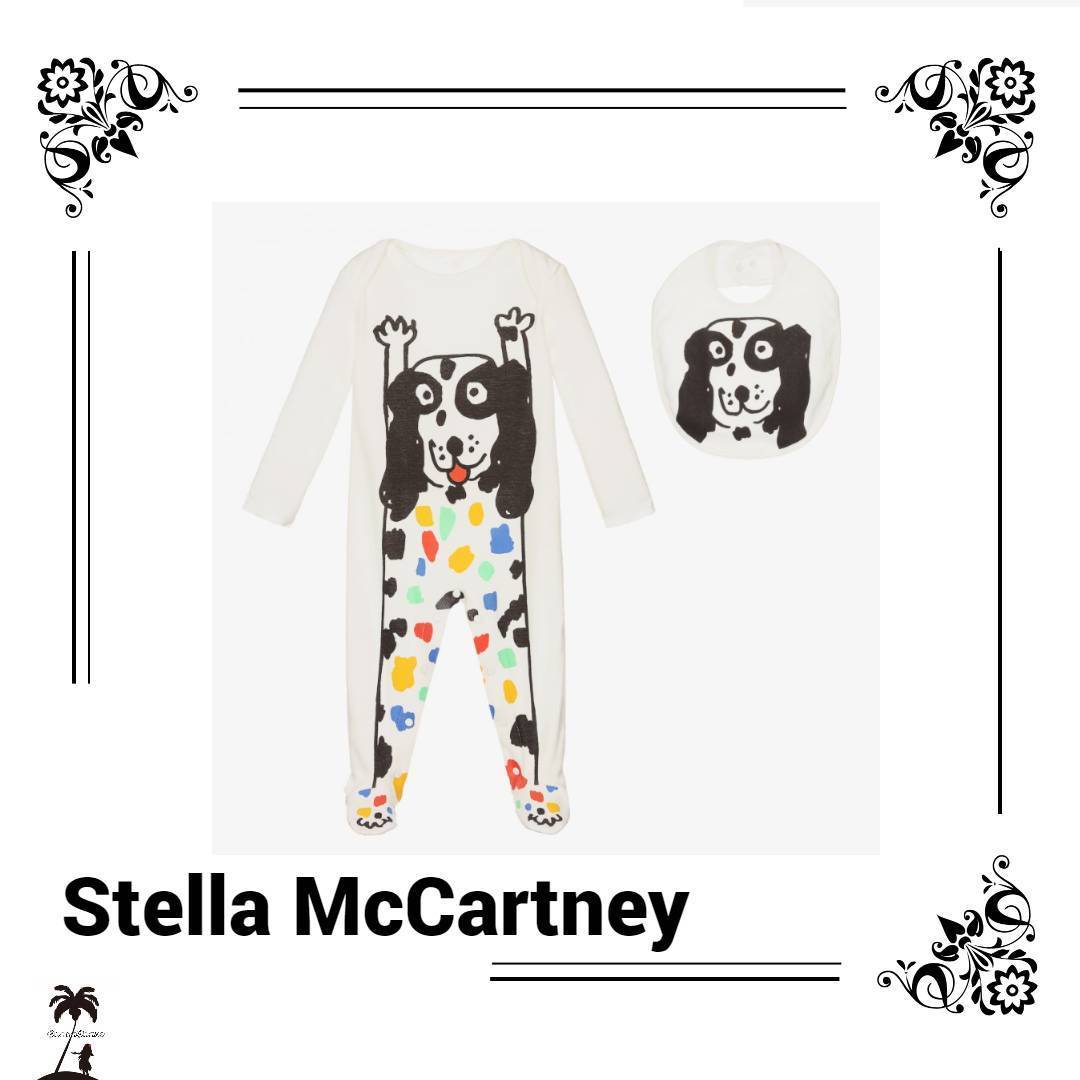 【国産】 ★Stella McCartney★ダルメシアンベビーグローセット/1-9M ベビーロンパース・カバーオール 【国産】 ★Stella McCartney★ダルメシアンベビーグローセット/1-9M ベビーロンパース・カバーオール