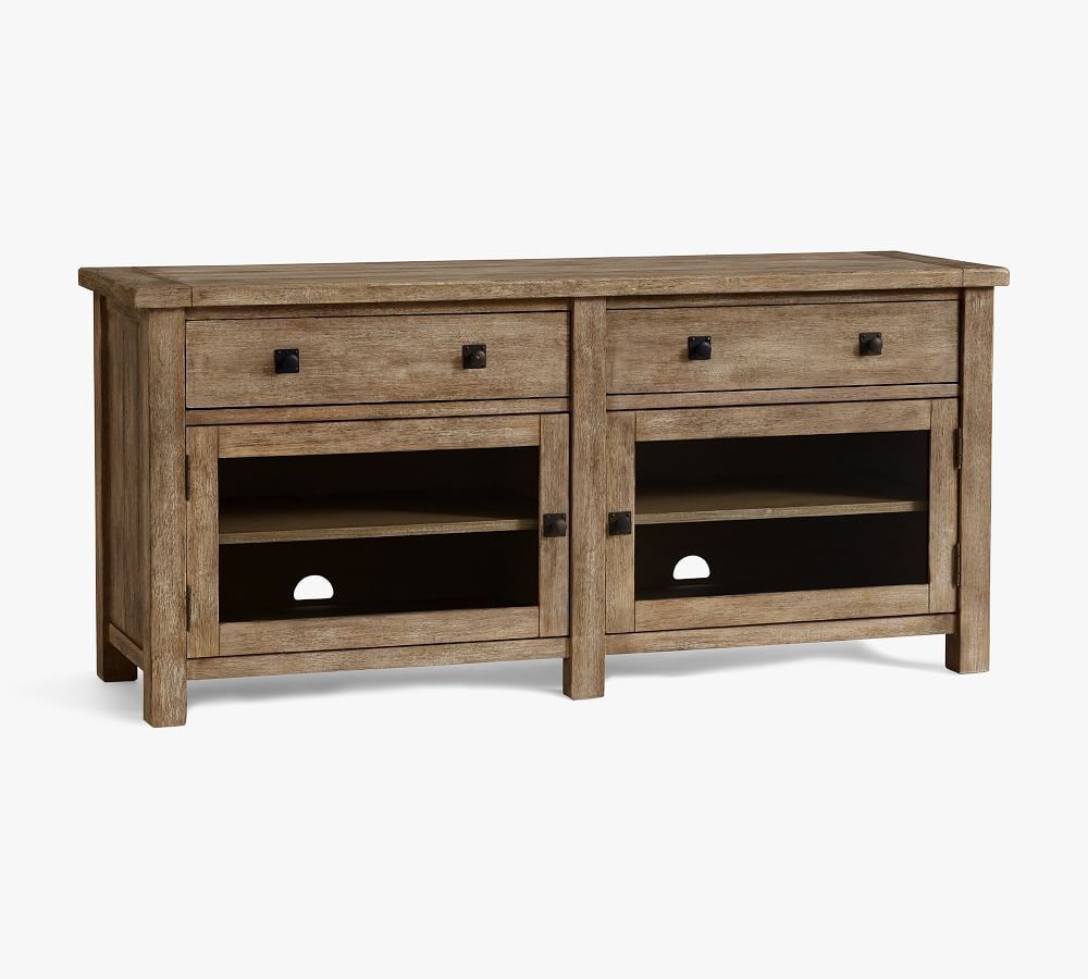 Pottery Barn 棚・ラック・収納 《Pottery Barn》Benchwright Media Console キャビネット(9)