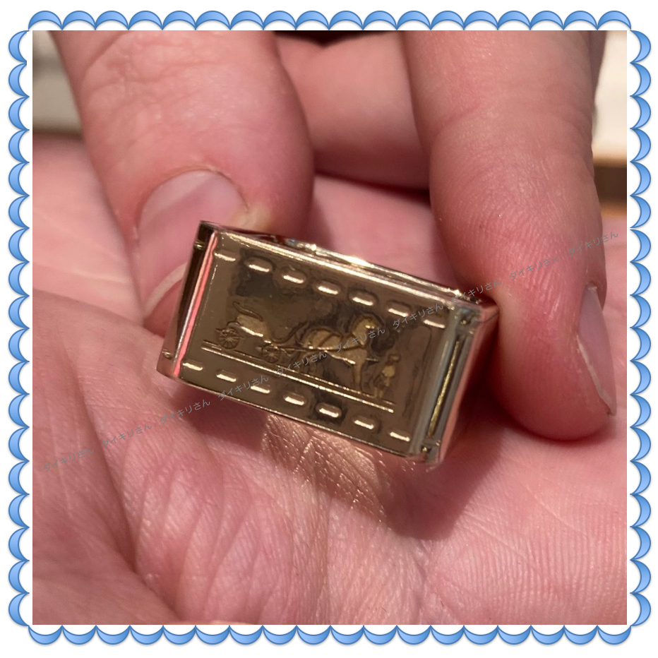 HERMES スカーフリング Bolduc scarf ring 直営店ラッピング