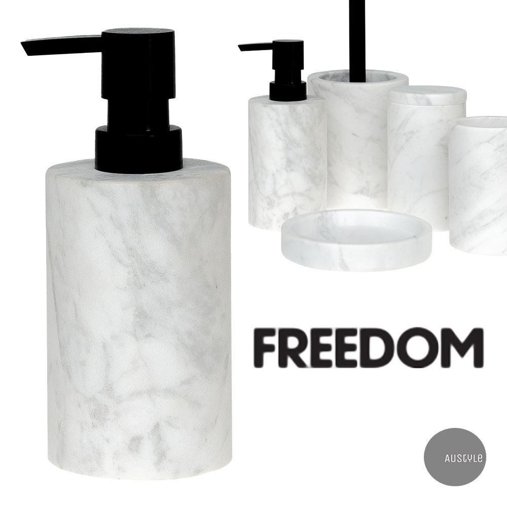 ■FREEDOM■大理石 EUSTON バスルーム用ソープディスペンサー