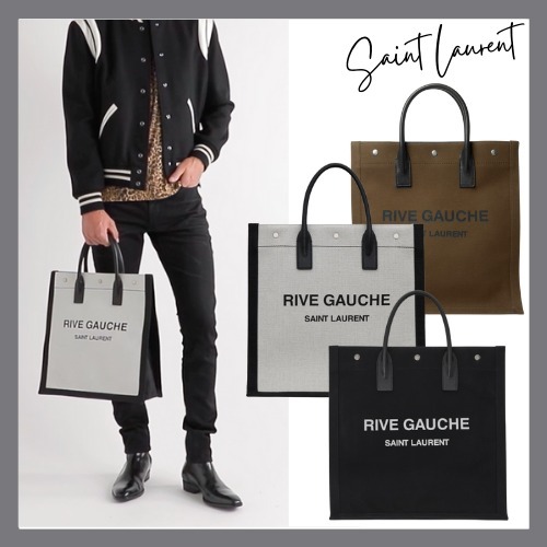 SAINT LAURENT】サンローラン リヴゴーシュ トートバッグ (Saint ...