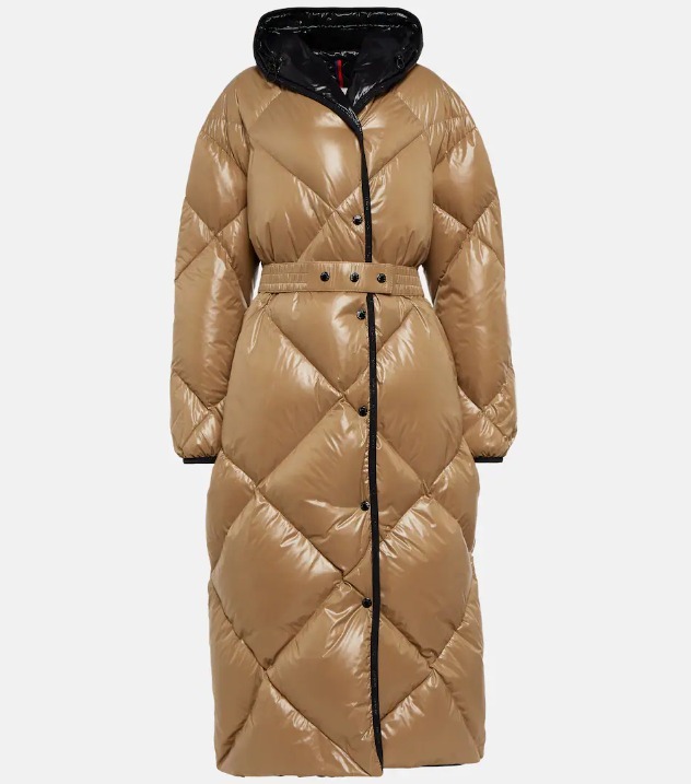 MONCLER2021/22秋冬新作 フード/ベルト付ダウンコートCOTONNIERE