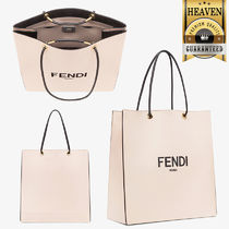 累積売上総額第１位【FENDI】ショッピングバッグ ミディアム