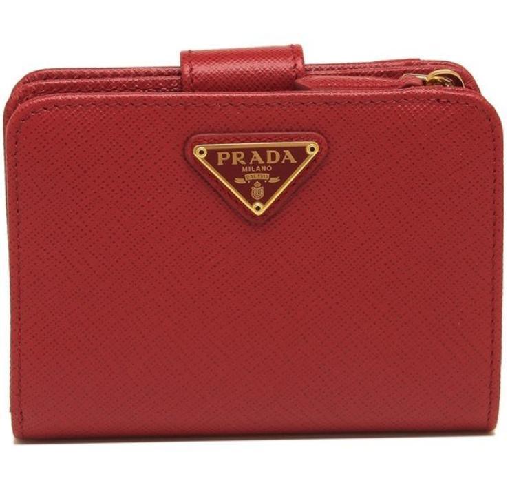 PRADA 折りたたみ財布 【プラダ】レディース 二つ折り財布 PRADA 送料関税込み(6)
