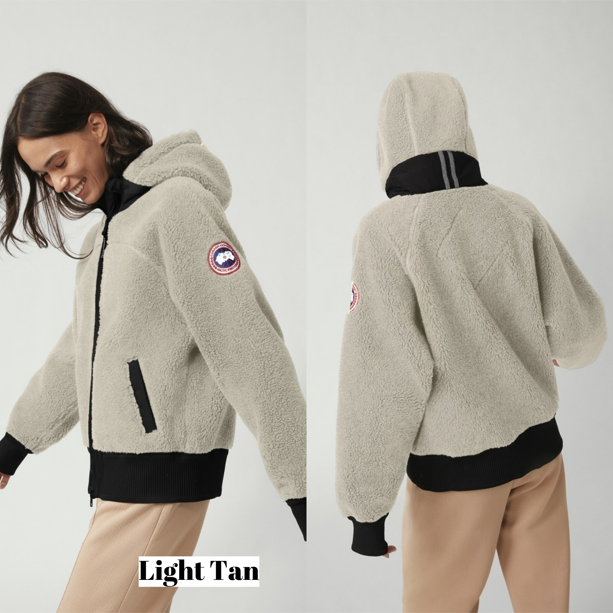 CANADA GOOSEフリース・フーディ SIMCOE OVERSIZED FLEECE HOODY ...
